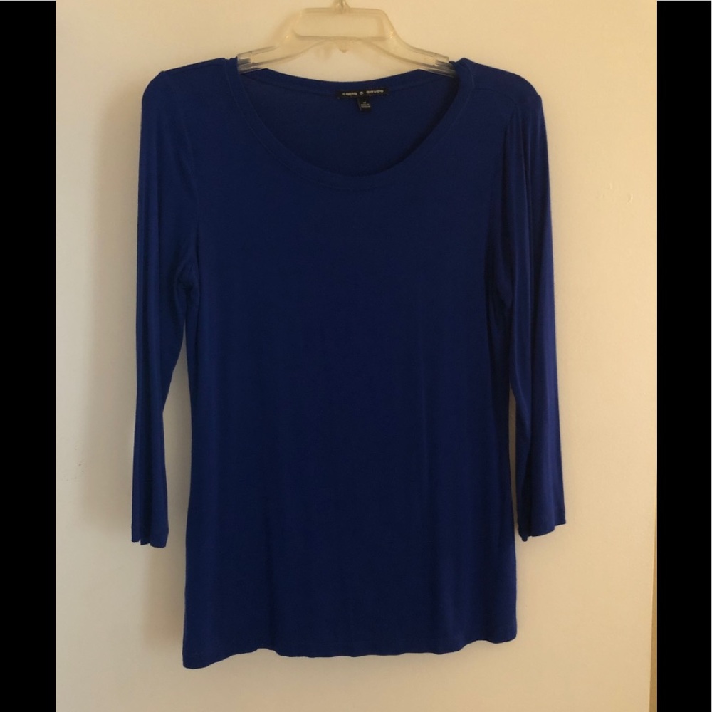 Cable & Gauge 3/4 Sleeve Top
